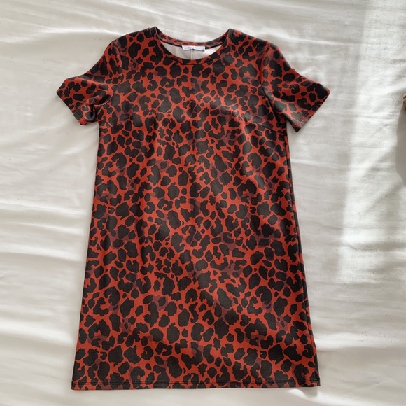 Zara Dresses & Skirts - ZARA Cheetah Print Mini Dress